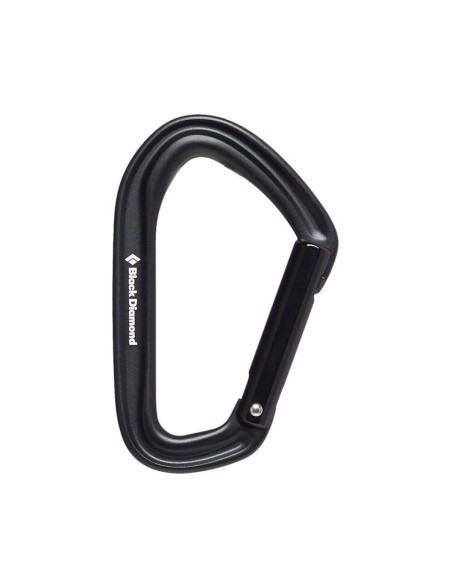 Καραμπίνερ Black Diamond Hotforge Straight Gate Black