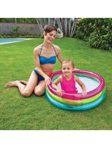 Παιδική πισίνα Intex Rainbow Baby Pool 2