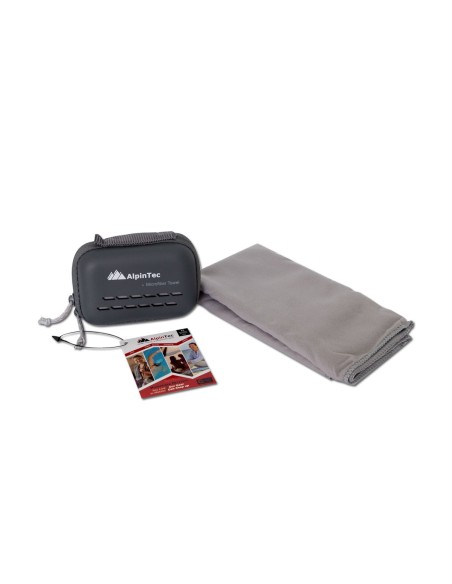 Πετσέτα AlpinTech Microfiber DryFast XS 30x50 Γκρι
