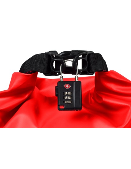 BasicNature TSA combination lock with cable black