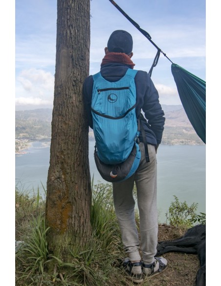Σακίδιο πλάτης Ticket to the moon Backpack Plus (25L) Black (07)