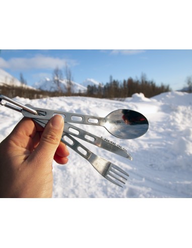 Κουταλομαχαιροπιρούνο Origin Outdoors Cutleryset Biwak Backcountry