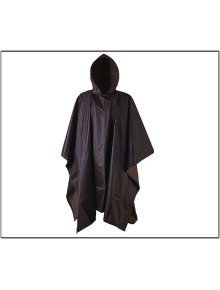Αδιάβροχο πόνσο Alpin Rain Poncho Black