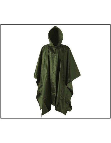 Αδιάβροχο πόνσο Alpin Rain Poncho Green