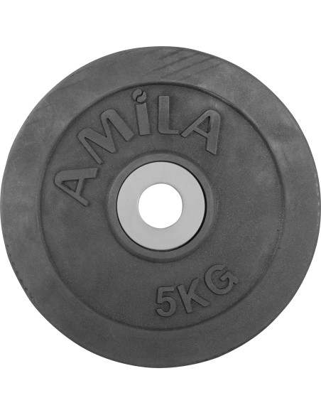 Δίσκος με Επένδυση Λάστιχου Amila 28mm - 5kg