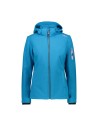 Γυναικείο Softshell Jacket CMP With Detachable Hood Zaffiro-Danubio