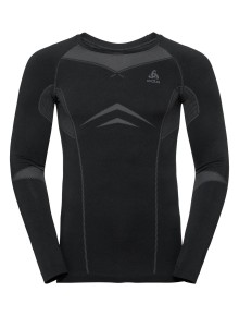 Ανδρικό θερμοεσώρουχο LS Odlo Performance Evolution Warm Graphite Grey