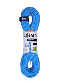 Σχοινί Αναρρίχησης Beal Joker 9.1 mm - Dry cover - Blue 60m