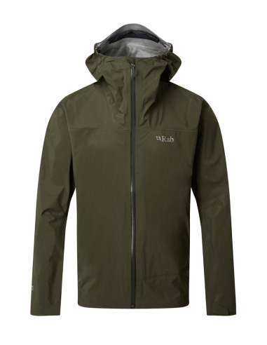 Ανδρικό Αδιάβροχο Jacket Rab Meridian Army
