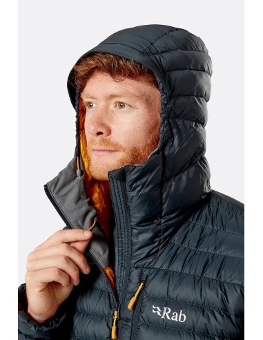 Ανδρικό πουπουλένιο Rab Microlight Alpine Jacket Black