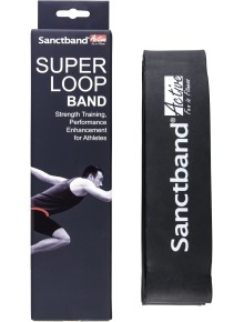Λάστιχο Αντίστασης Sanctband Active Super Loop Band Πολύ Σκληρό++ Ultimate Μαύρο 2