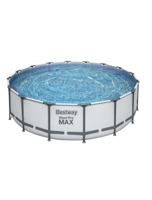 Στρογγυλή πισίνα Bestway Power Steel™ Steel Pro MAX 4.88m x 1.22m Pool Set