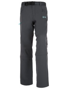 Γυναικείο Παντελόνι Trekking Διαιρούμενο Kilpi Susanna Dark Grey