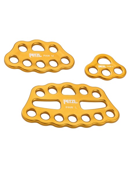 Πλακέτα διάσωσης Petzl Paw Rigging Plate L Yellow