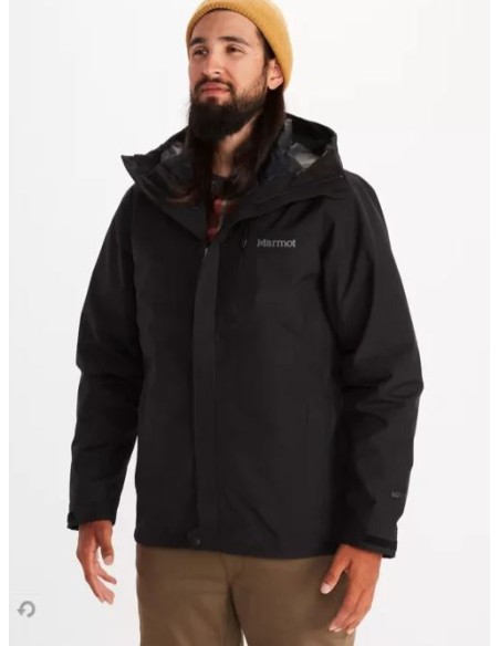 Μπουφάν Marmot 3 σε 1 Minimalist Component Jacket Black