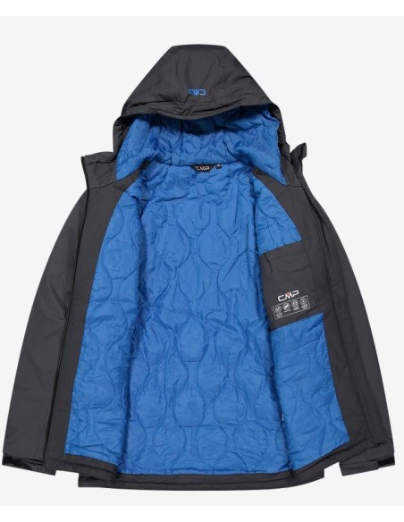 Ανδρικό Μπουφάν CMP Men's Rainproof Outdoor Jacket Anthracite
