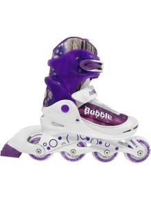 In-Line Skate Amila Πλαστικά Άσπρο-Μοβ No 38-41