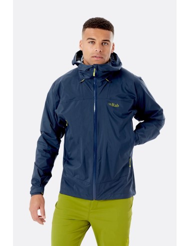 Ανδρικό Αδιάβροχο Jacket Rab Downpour Plus 2.0 Black