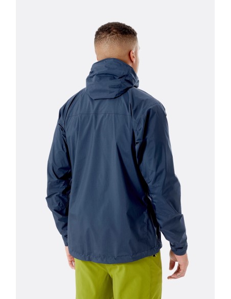 Ανδρικό Αδιάβροχο Jacket Rab Downpour Plus 2.0 Black