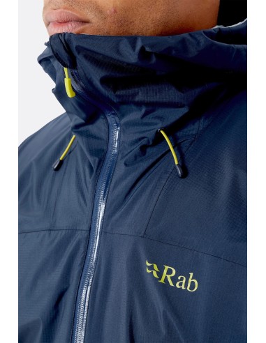 Ανδρικό Αδιάβροχο Jacket Rab Downpour Plus 2.0 Black