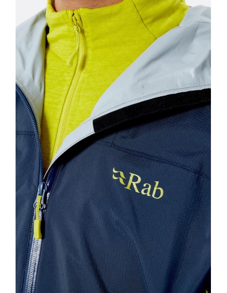 Ανδρικό Αδιάβροχο Jacket Rab Downpour Plus 2.0 Black