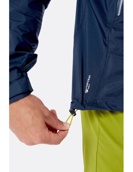 Ανδρικό Αδιάβροχο Jacket Rab Downpour Plus 2.0 Black