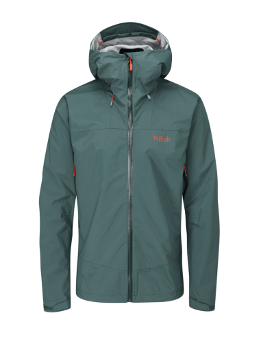 Ανδρικό Αδιάβροχο Jacket Rab Downpour Plus 2.0 Pine