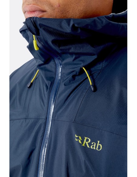 Ανδρικό Αδιάβροχο Jacket Rab Downpour Plus 2.0 Pine