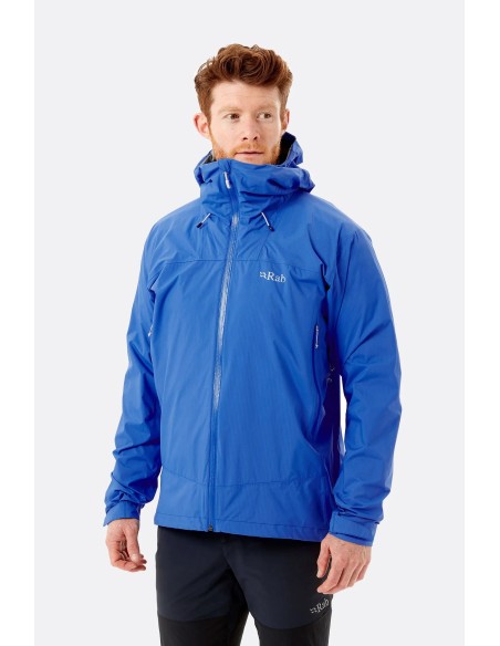 Ανδρικό Αδιάβροχο Jacket Rab Downpour Plus 2.0 Pine