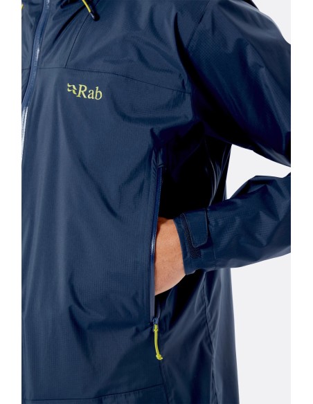 Ανδρικό Αδιάβροχο Jacket Rab Downpour Plus 2.0 Pine