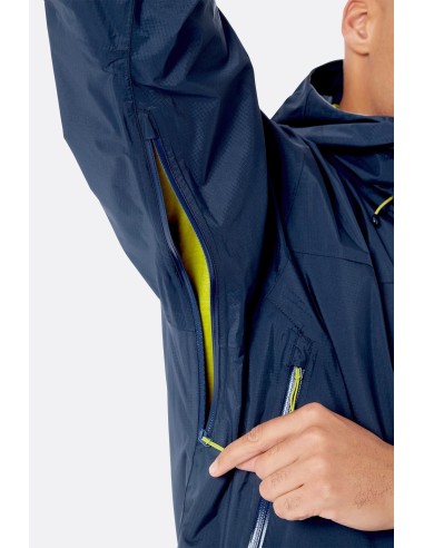 Ανδρικό Αδιάβροχο Jacket Rab Downpour Plus 2.0 Pine