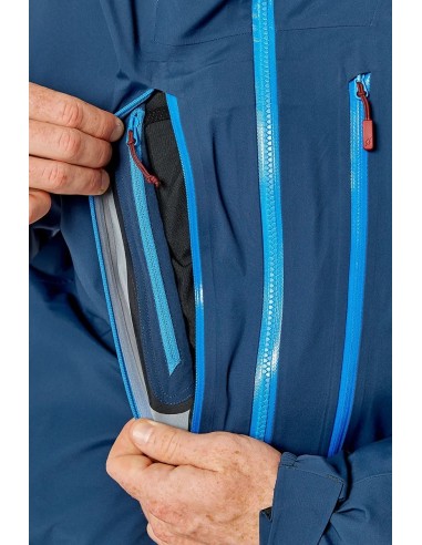 Ανδρικό Αδιάβροχο Jacket Rab Khroma Kinetic Chlorite Green