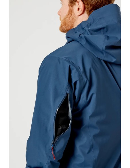 Ανδρικό Αδιάβροχο Jacket Rab Khroma Kinetic Chlorite Green