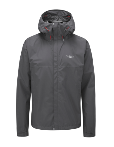 Ανδρικό Αδιάβροχο Rab Downpour Eco Jacket Graphene
