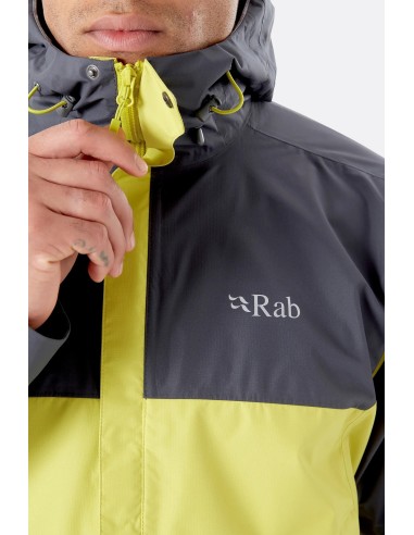 Ανδρικό Αδιάβροχο Rab Downpour Eco Jacket Pine