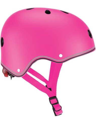 Globber Helmet Primo Lights - Deep Pink
