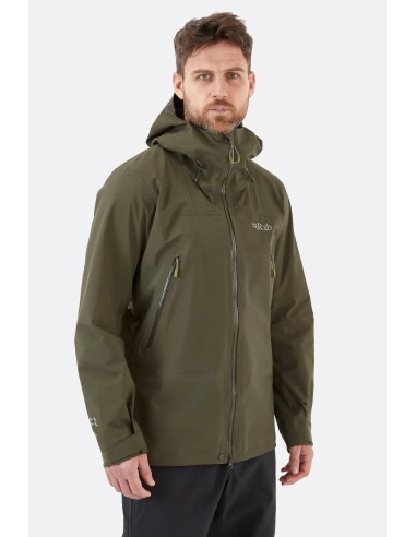 Ανδρικό Αδιάβροχο Jacket Rab Kangri GTX Army Green