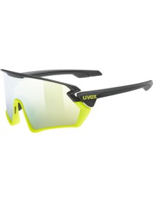 Γυαλία Uvex Sportstyle 231 - Black - lime mat - mirror yellow (S3)