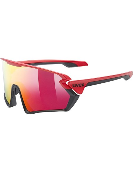 Γυαλία Uvex Sportstyle 231 - Red - black mat - mirror red (S3)