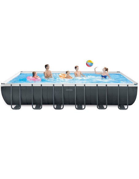 Παραλληλόγραμμη Πισίνα Intex Ultra XTR 26368 - 732x366x132cm με χλωριοποιητή