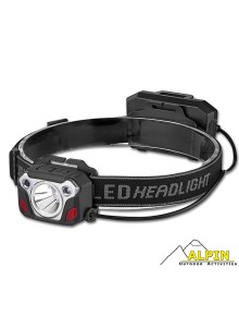 Επαναφορτιζόμενος Φακός κεφαλής Alpin 1500 Lumens
