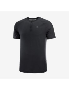 Ανδρικό T-shirt Salomon Cross Rebel Black