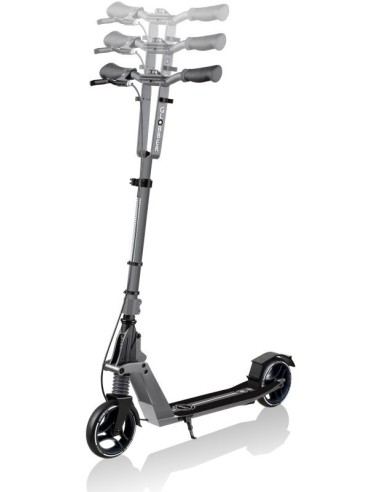 Globber Scooter One K 165 BR Deluxe Titanium (672-199)