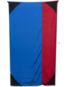 Ψάθα παραλίας, Πικ-Νικ ή Τέντα Favour Single 100X180cm Blue-Red