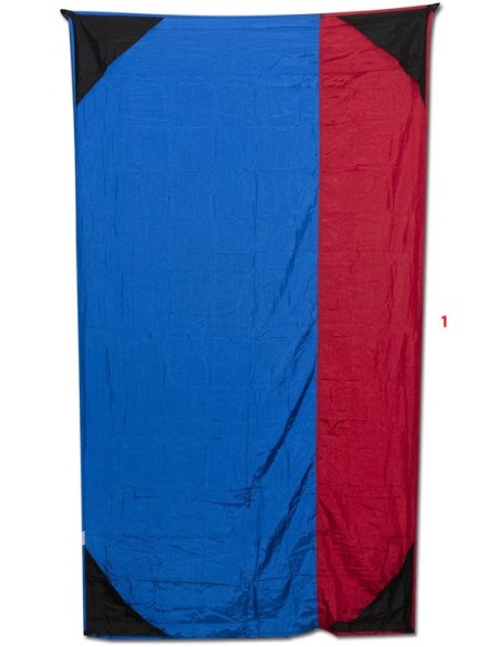 Ψάθα παραλίας, Πικ-Νικ ή Τέντα Favour Single 100X180cm Blue-Red