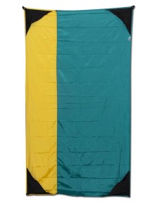 Ψάθα παραλίας, Πικ-Νικ ή Τέντα Favour Single 100X180cm Ciel-Yellow