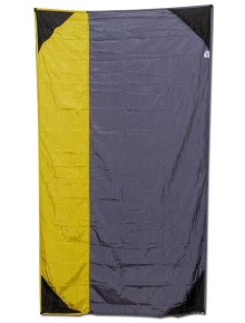 Ψάθα παραλίας, Πικ-Νικ ή Τέντα Favour Single 100X180cm Antracite - Yellow