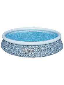 Στρογγυλή πισίνα Bestway Fast Set Inflatable Pool Set Round 396x84cm