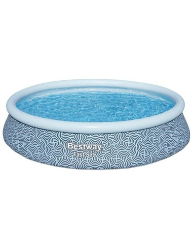 Στρογγυλή πισίνα Bestway Fast Set Inflatable Pool Set Round 396x84cm