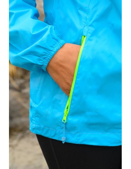 Αδιάβροχο Jacket Mac in a Sac Origin 2 - Neon Blue